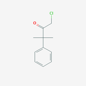 1-Chloro-3-methyl-3-phenylbutan-2-one