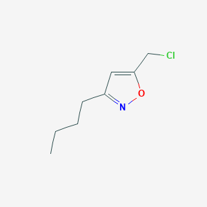 3-Butyl-5-(chloromethyl)-1,2-oxazole