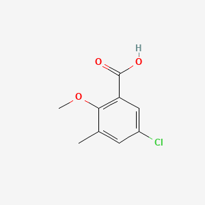 5-Chloro-2-methoxy-3-methylbenzoic acid