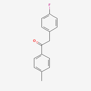 2-(4-Fluorophenyl)-1-p-tolyl-ethanone