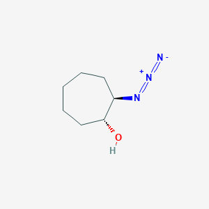B3385976 (1R,2R)-2-azidocycloheptan-1-ol CAS No. 68522-09-8