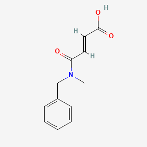 3-[Benzyl(methyl)carbamoyl]prop-2-enoic acid