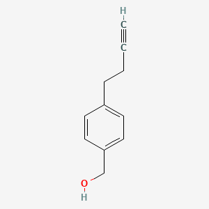 (4-But-3-ynyl-phenyl)-methanol