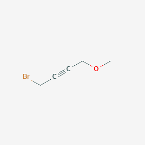 molecular formula C5H7BrO B3386016 1-Bromo-4-methoxybut-2-yne CAS No. 693-26-5