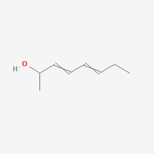 molecular formula C8H14O B3386073 3,5-Octadien-2-ol CAS No. 69668-82-2
