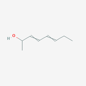 molecular formula C8H14O B3386073 Octa-3,5-dien-2-OL CAS No. 69668-82-2