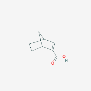 molecular formula C8H10O2 B3386081 Bicyclo[2.2.1]hept-2-ene-2-carboxylic acid CAS No. 698-39-5