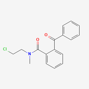 2-Benzoyl-N-(2-chloroethyl)-N-methylbenzamide