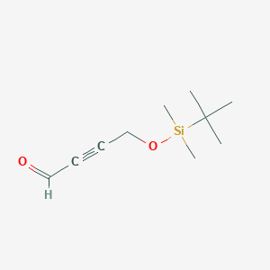 2-Butynal, 4-[[(1,1-dimethylethyl)dimethylsilyl]oxy]-