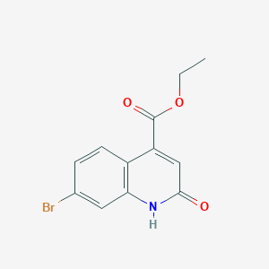 Ethyl 7-bromo-2-oxo-1,2-dihydroquinoline-4-carboxylate