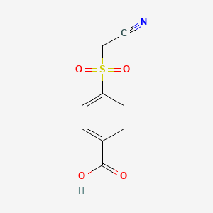 4-(Cyanomethanesulfonyl)benzoic acid