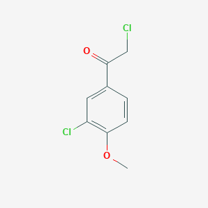 2-Chloro-1-(3-chloro-4-methoxyphenyl)ethanone