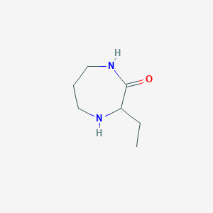 3-Ethyl-1,4-diazepan-2-one