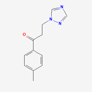 1-(4-methylphenyl)-3-(1H-1,2,4-triazol-1-yl)propan-1-one