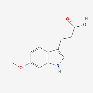 3-(6-Methoxy-3-indolyl)propanoic Acid