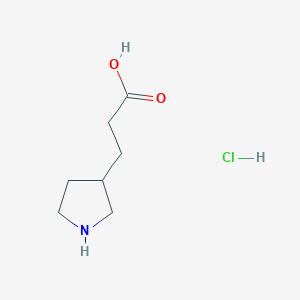 3-(Pyrrolidin-3-YL)propanoic acid hydrochloride