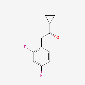 1-Cyclopropyl-2-(2,4-difluorophenyl)-ethanone
