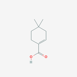 molecular formula C9H14O2 B3387987 4,4-Dimethylcyclohex-1-ene-1-carboxylic acid CAS No. 854720-02-8