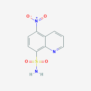 5-Nitro-8-quinolinesulfonamide