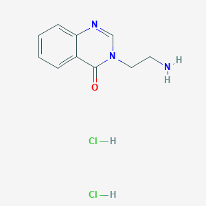 3-(2-Aminoethyl)-3,4-dihydroquinazolin-4-one dihydrochloride