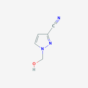 1-(Hydroxymethyl)-1H-pyrazole-3-carbonitrile