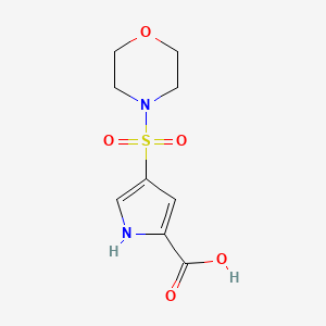 4-(morpholine-4-sulfonyl)-1H-pyrrole-2-carboxylic acid