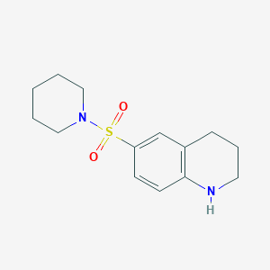 6-(Piperidine-1-sulfonyl)-1,2,3,4-tetrahydroquinoline
