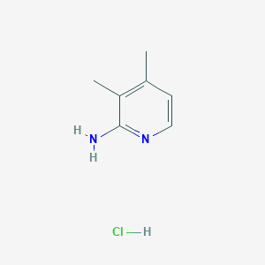 3,4-Dimethylpyridin-2-amine hydrochloride