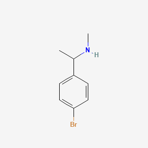 [1-(4-Bromophenyl)ethyl](methyl)amine