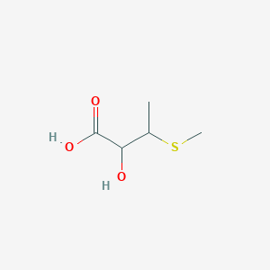 2-Hydroxy-3-(methylsulfanyl)butanoic acid