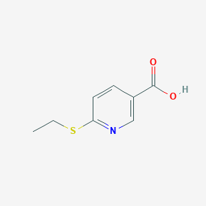 6-(Ethylsulfanyl)pyridine-3-carboxylic acid