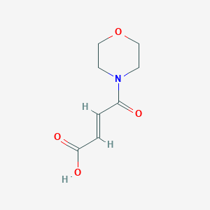 molecular formula C8H11NO4 B3388965 4-(Morpholin-4-yl)-4-oxobut-2-enoic acid CAS No. 90090-50-9