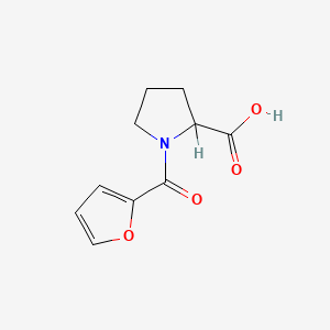 1-(Furan-2-carbonyl)pyrrolidine-2-carboxylic acid