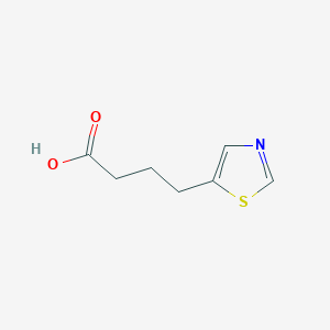 4-(1,3-Thiazol-5-yl)butanoic acid