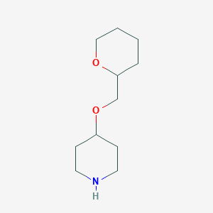 4-(Oxan-2-ylmethoxy)piperidine