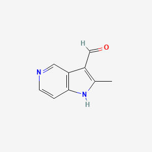 2-methyl-1H-pyrrolo[3,2-c]pyridine-3-carbaldehyde