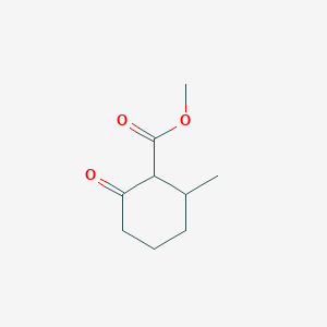 molecular formula C9H14O3 B3389695 Methyl 2-methyl-6-oxocyclohexane-1-carboxylate CAS No. 93493-96-0