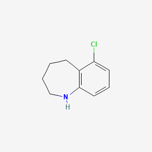 6-chloro-2,3,4,5-tetrahydro-1H-1-benzazepine