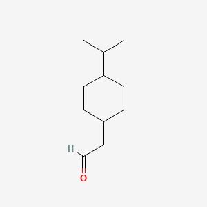 Cyclohexaneacetaldehyde, 4-(1-methylethyl)-
