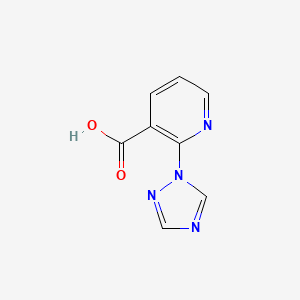 2-(1H-1,2,4-triazol-1-yl)nicotinic acid