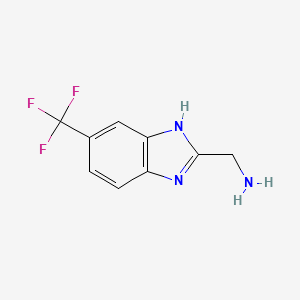 2-(Aminomethyl)-6-(trifluoromethyl)benzimidazole