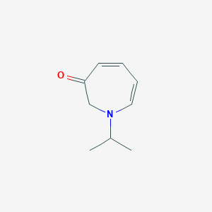 molecular formula C9H13NO B033900 1-propan-2-yl-2H-azepin-3-one CAS No. 110561-71-2