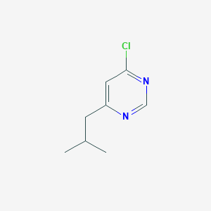 molecular formula C8H11ClN2 B3390135 4-Chloro-6-(2-methylpropyl)pyrimidine CAS No. 954223-18-8