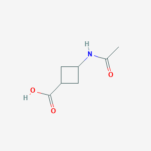 3-Acetamidocyclobutane-1-carboxylic acid