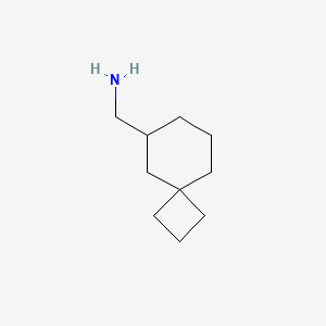 B3390858 6-Aminomethylspiro[3.5]nonane CAS No. 1255099-14-9