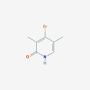 molecular formula C7H8BrNO B3391091 4-bromo-3,5-dimethylpyridin-2(1h)-one CAS No. 1380389-34-3