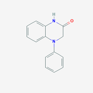 molecular formula C14H12N2O B3391247 4-phenyl-1,2,3,4-tetrahydroquinoxalin-2-one CAS No. 1514068-65-5