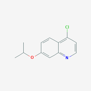 Quinoline, 4-chloro-7-(1-methylethoxy)-