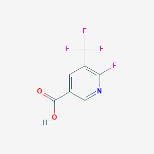 6-Fluoro-5-(trifluoromethyl)nicotinic acid