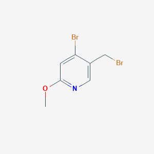 4-Bromo-5-bromomethyl-2-methoxypyridine